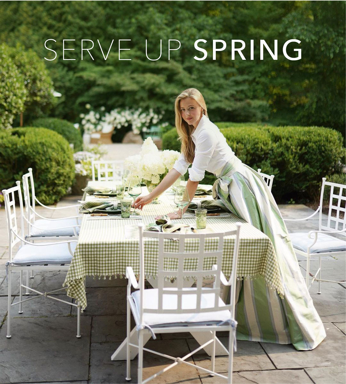 Serve Up Spring