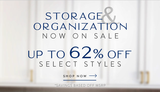 Storage & Organization Now on Sale | Up to 62% OFF