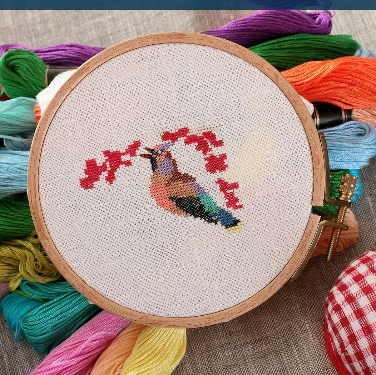 This Embroidery Kit Will Put a Smile on Grandma's Face for Mother's Day