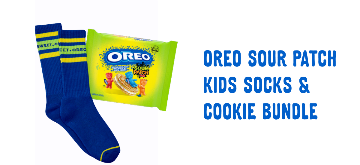 oreo sour patch kids socks