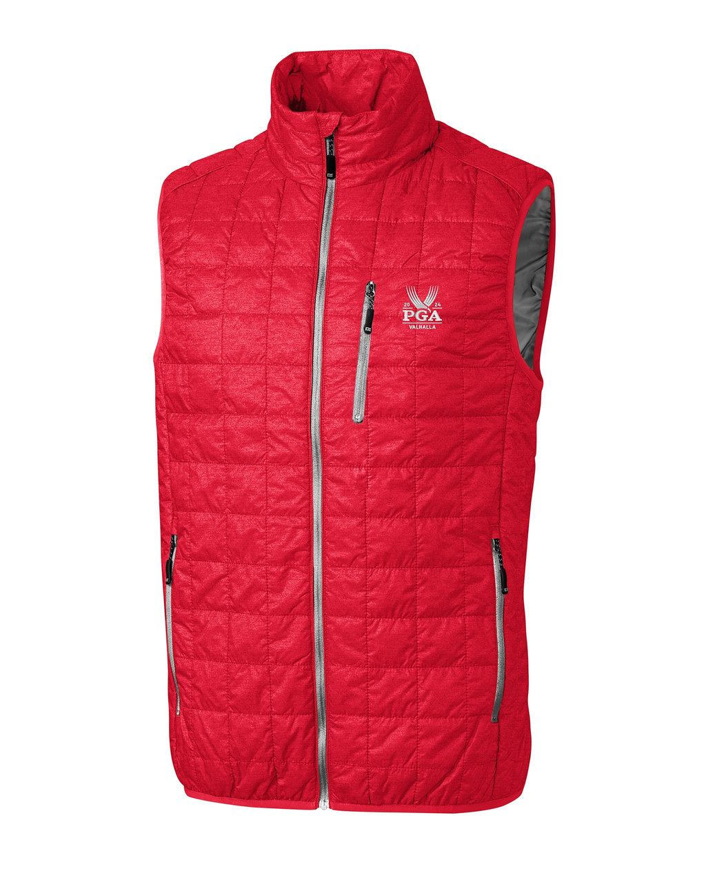 Image of 2024 PGA Championship Cutter & Buck Rainier PrimaLoft® Mens Eco Insulated Full Zip Puffer Vest