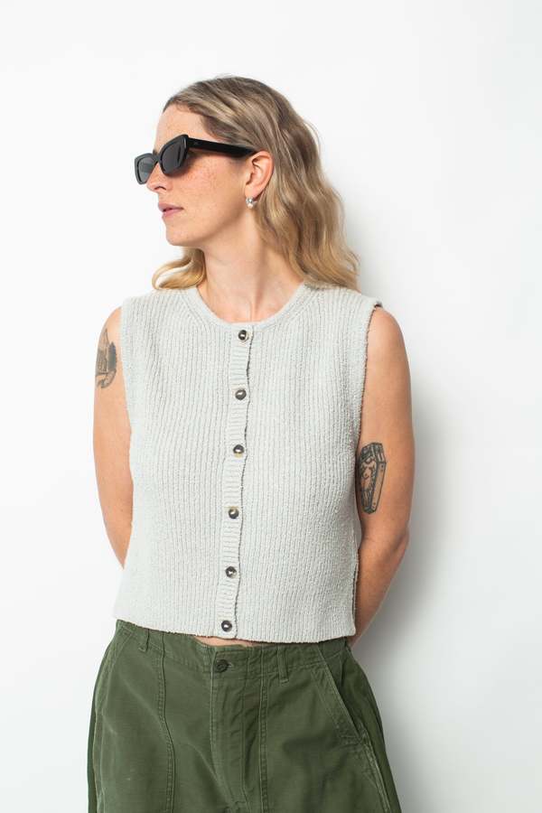 Micaela Greg Boucle Rib Vest