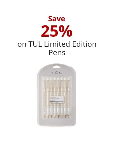 Save 25% on TUL Limited Edition Pens