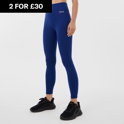 Everlast Contour Panel Leggings Womens, 2 For £30