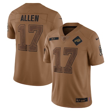  Nike Josh Allen Brown  2023 Salute To Service Limited Jersey