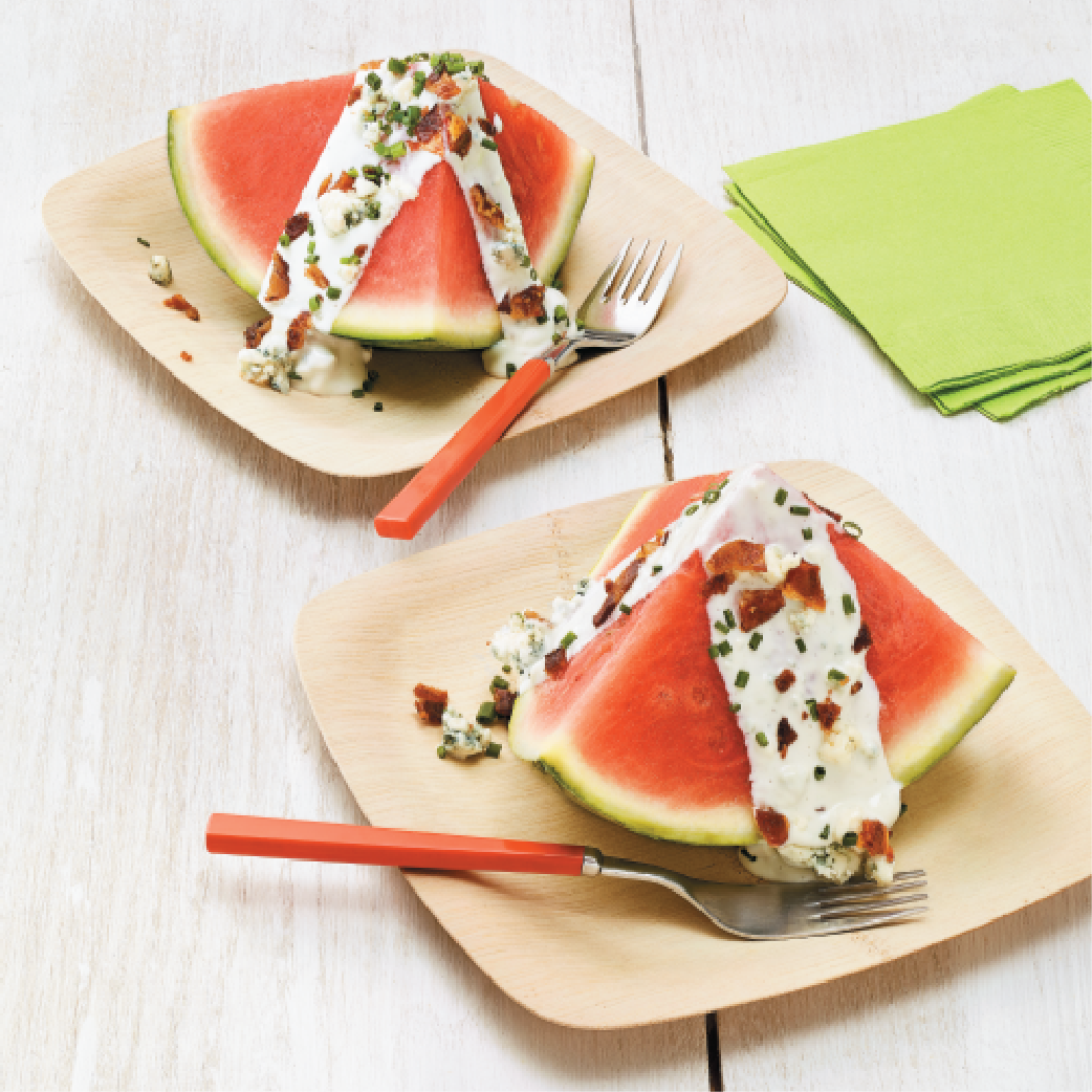 Watermelon Wedge Salads