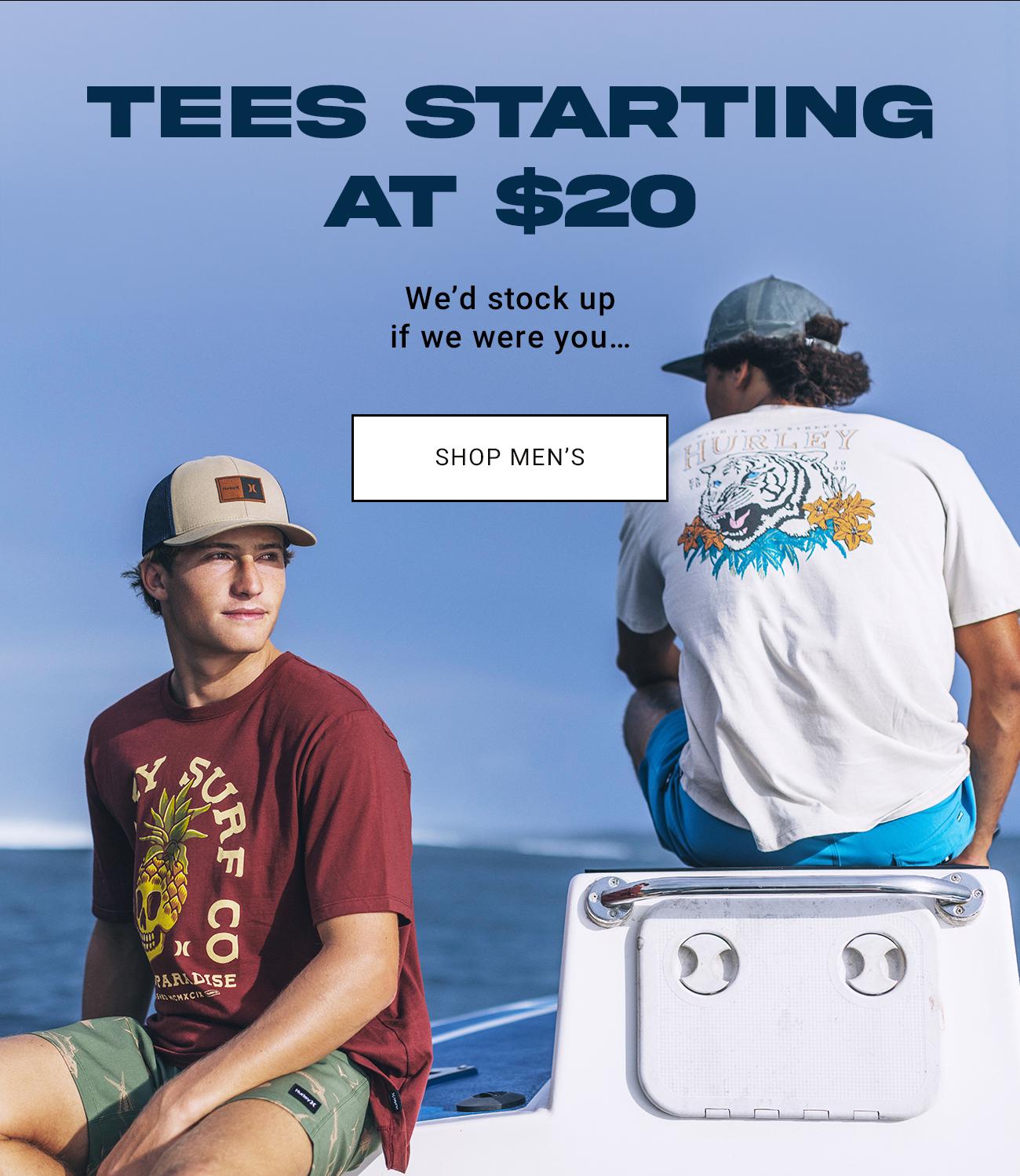 Tees Starting At $20 |  Shop Men's