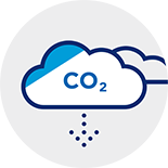 carbon dioxide icon