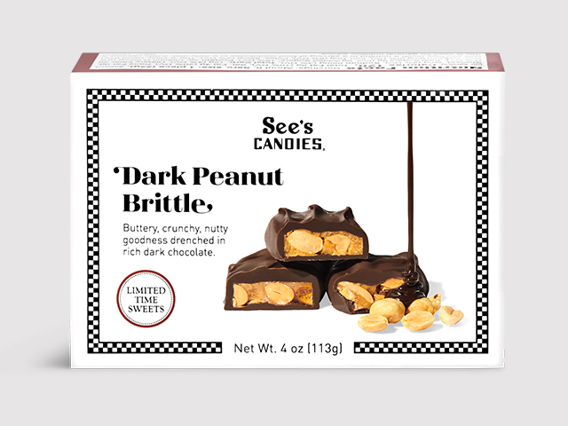 Dark Peanut Brittle