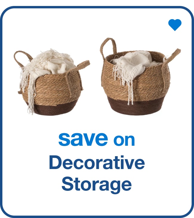 Decorative Storage â€” Shop Now!