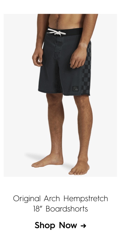 Original Arch Hempstretch 18" Boardshorts 