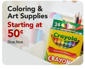 Coloring and Art Supplies