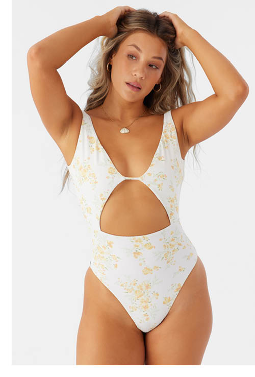 TATIANNA FLORAL MORRO BAY ONE-PIECE