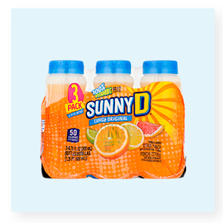 3-ct. SunnyD juice boxes