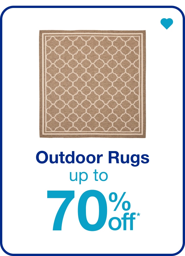 Up to 70% Off Outdoor Rugs â€” Shop Now!