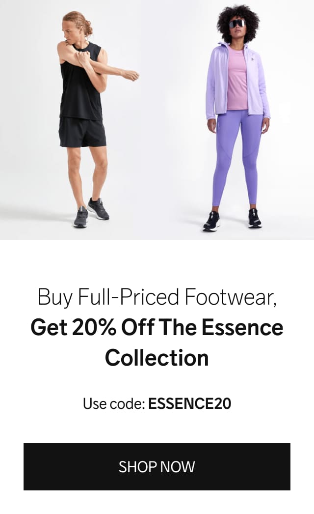 Buy Full-Priced Footwear, Get 20% Off The Essence Collection - Use Code: ESSENCE20 | SHOP NOW