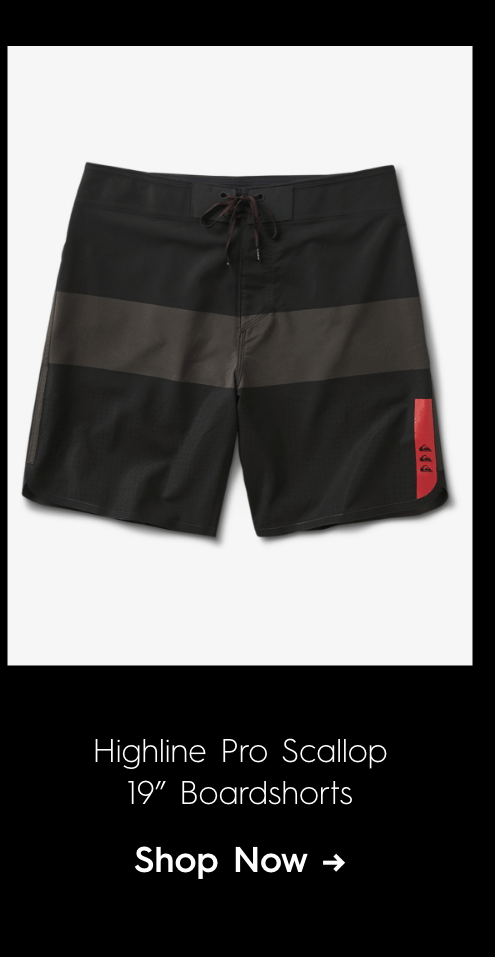 Highline Pro Scallop 19in Boardshorts