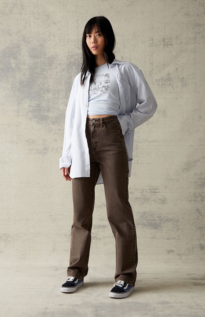 Image: Eco Brown '90s Boyfriend Jeans