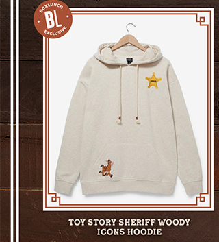 Toy Story Sheriff Woody Icons Hoodie