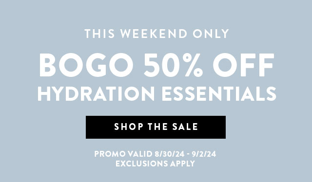 This weekend only, BOGO 50% OFF Hydration Essentials