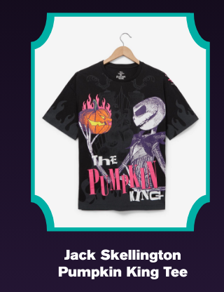 Jack Skellington Pumpkin King Tee