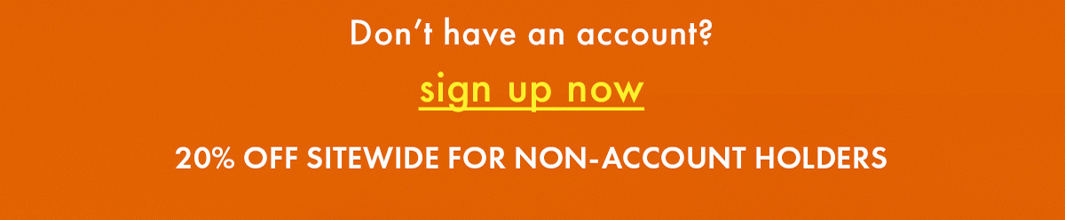 sign up now for an account