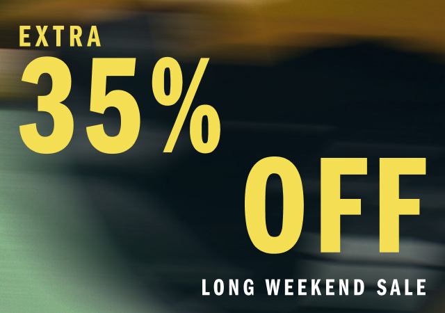 Extra 35% Off Long Weekend Sale