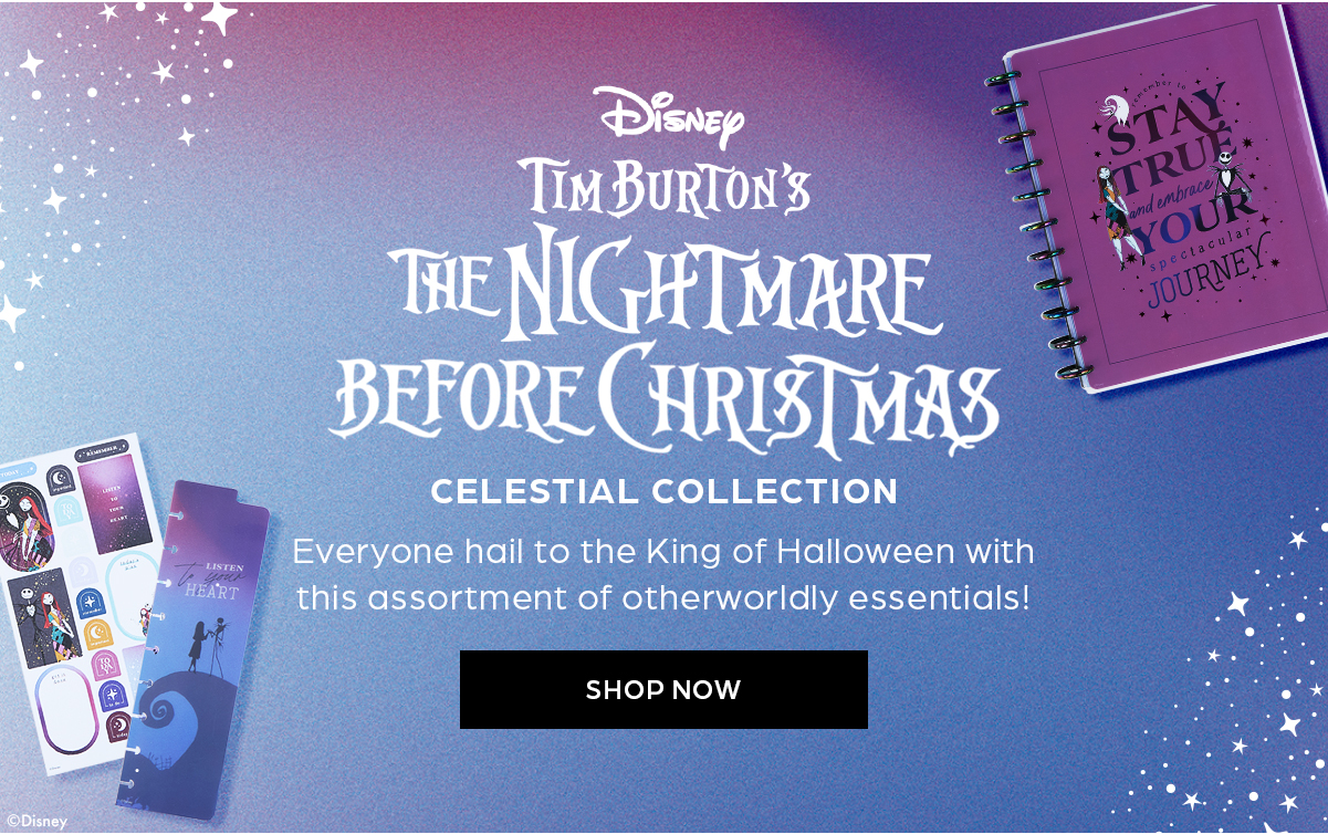 Disney Tim Burton's The Nightmare Before Christmas Celestial Collection