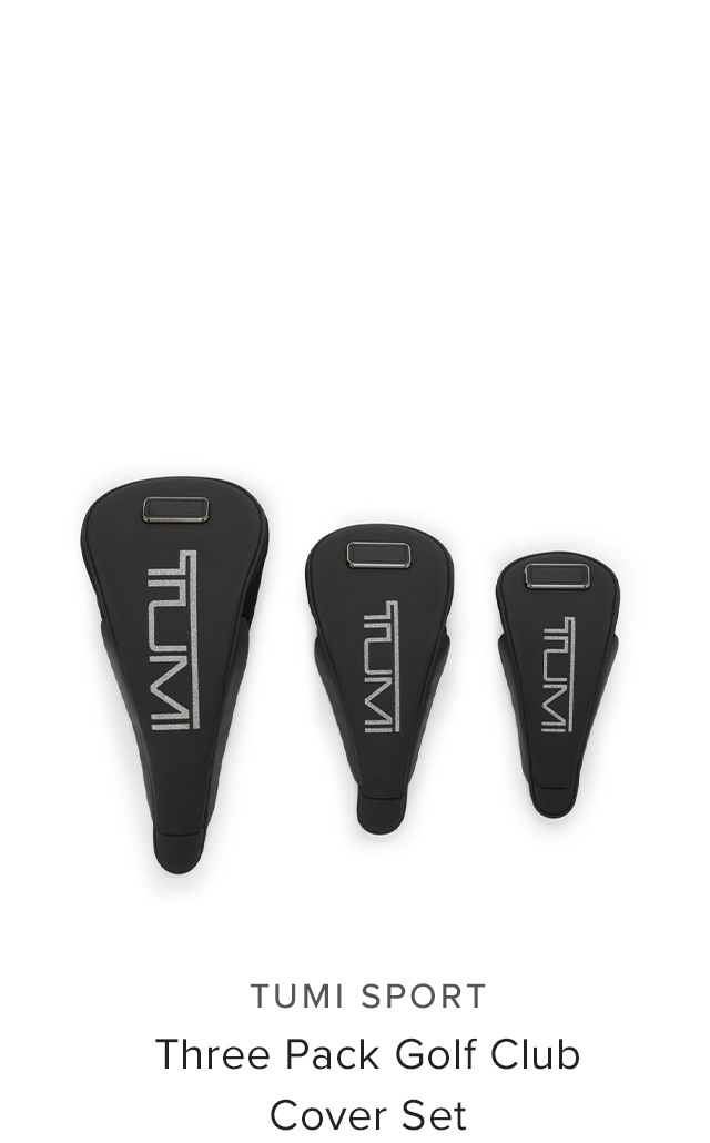 TUMI Sport: Three Pack Golf Club Cover Set 