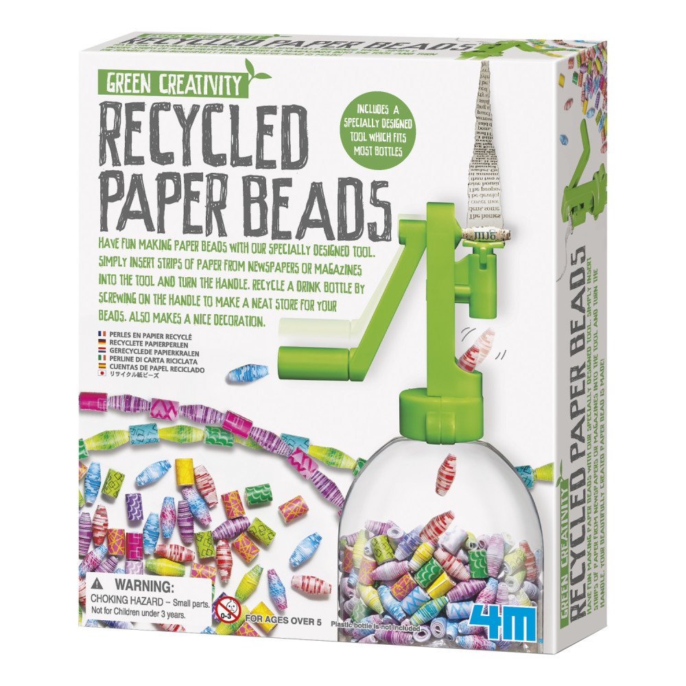 Recycled Paper Beads toy