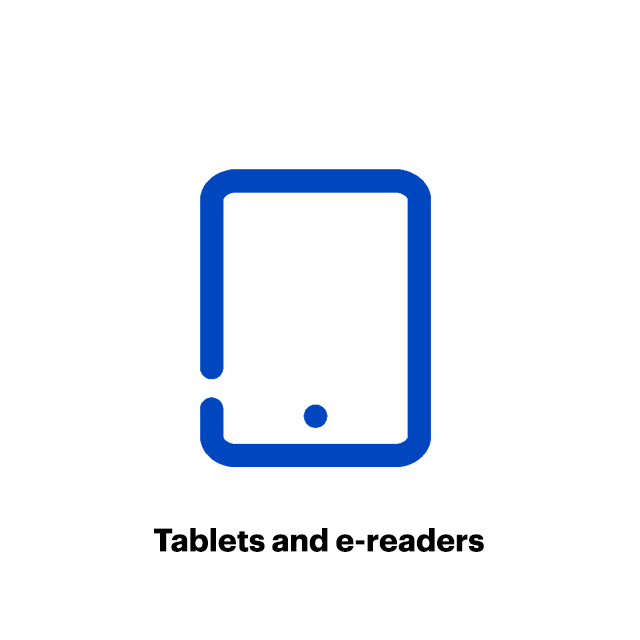 Tablets and e-readers