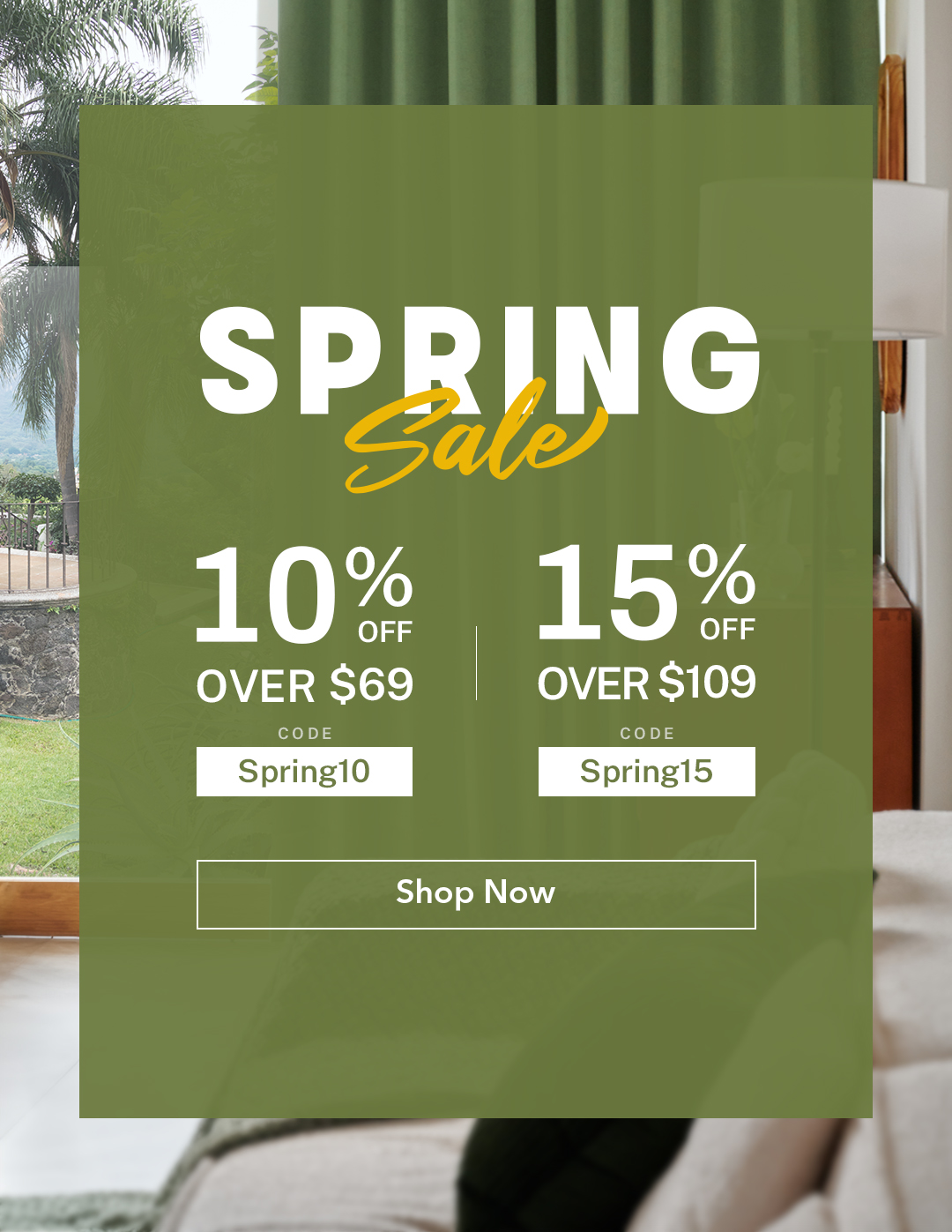 Spring sale