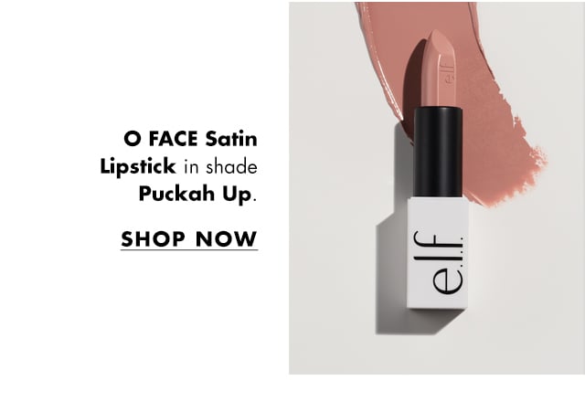 o face satin lipstick in puckah up