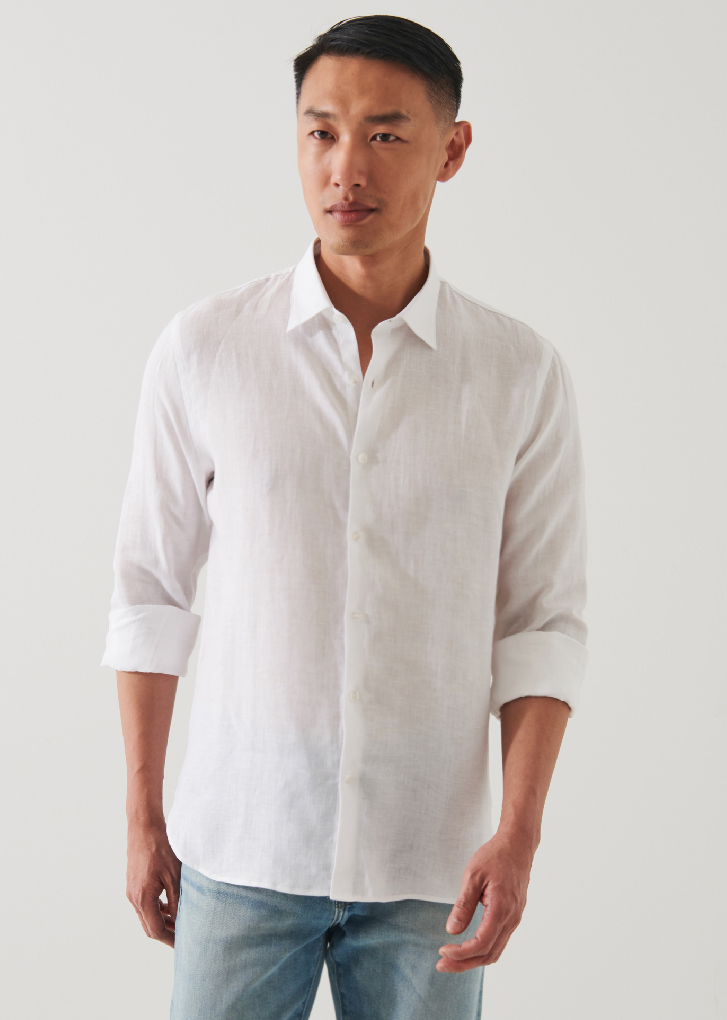 LINEN CHAMBRAY SHIRT