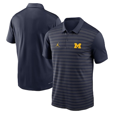  Jordan Brand Navy  2024 Early Season Coaches Sideline Performance Polo