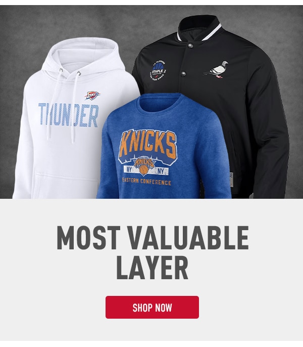 Starts Now 25% Off The Most Valuable Layer & More From The NBA