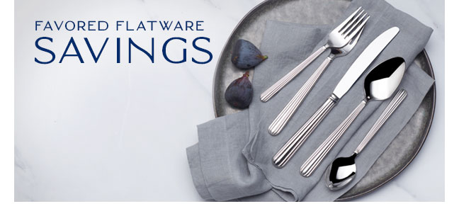 Shop Favored Flatware Savings