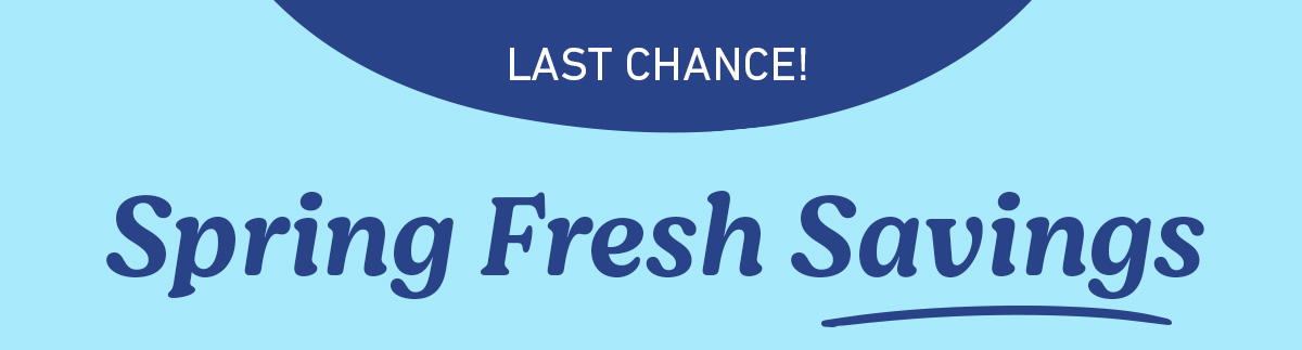 Last Chance!