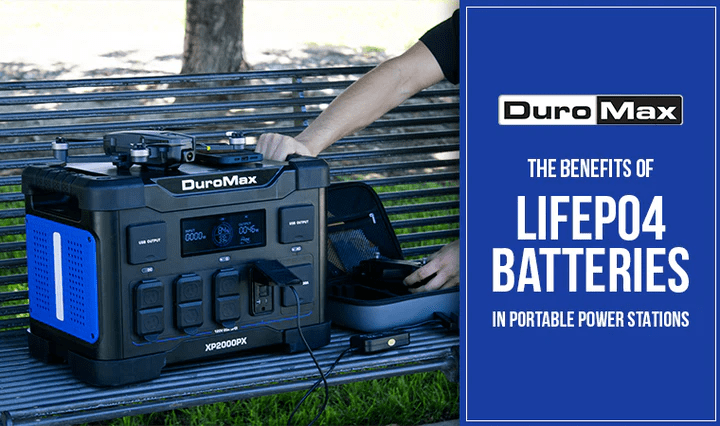 The Benefits of LIFEPO4 Batteries In Portable Power Stations