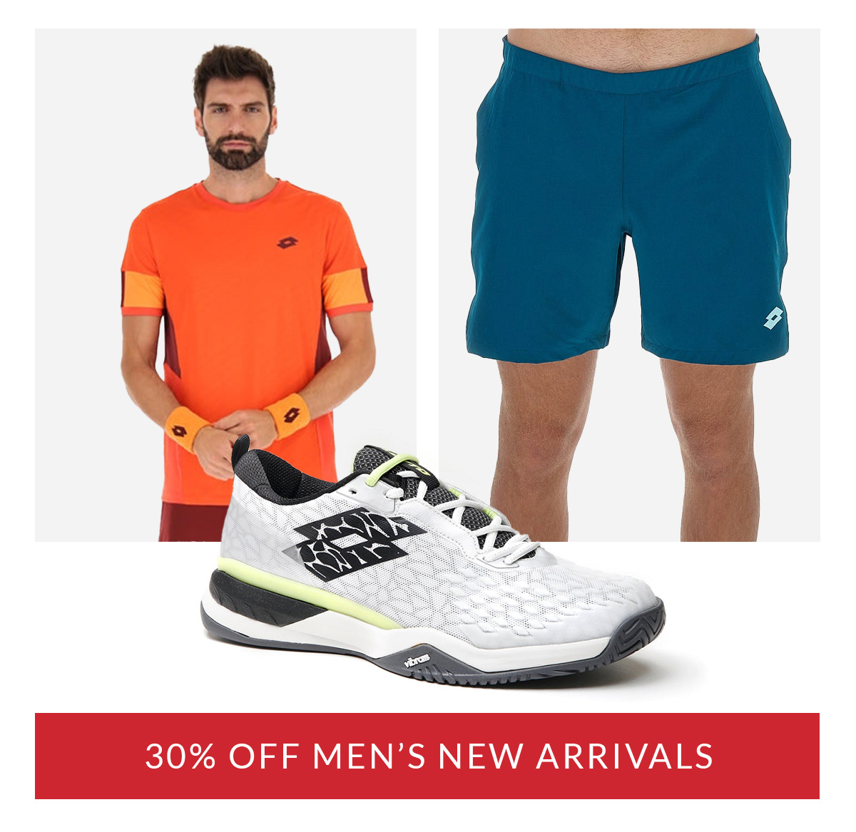 30% OFF MEN’S NEW ARRIVALS