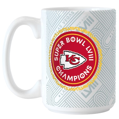  Super Bowl LVIII Champions 15oz. Roster Ceramic Mug