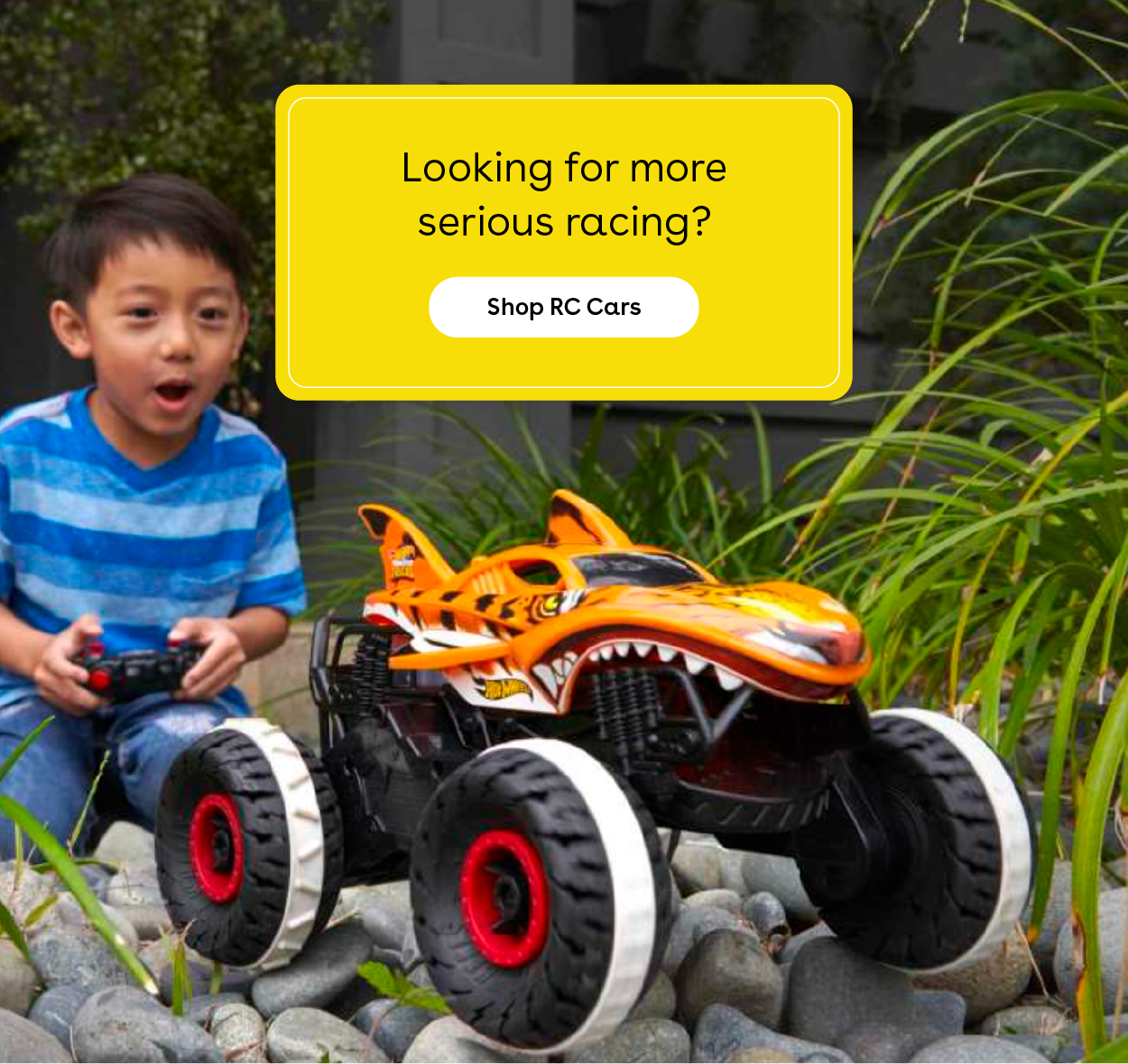 Looking for more serious racing? Shop RC Cars