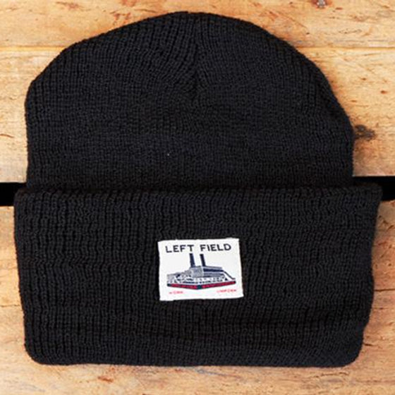 Black Wool Watch Cap