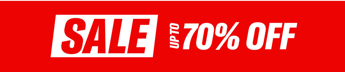 Sale up to 70% Off