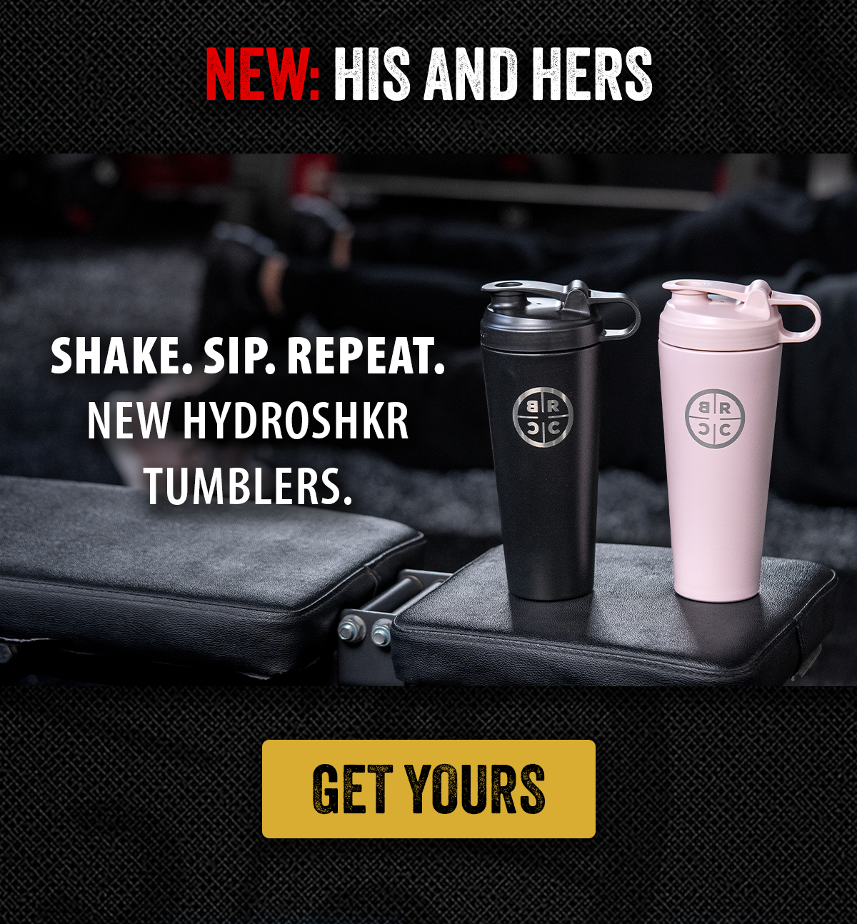 NEW: His and Hers | New Hydroshkr Tumblers