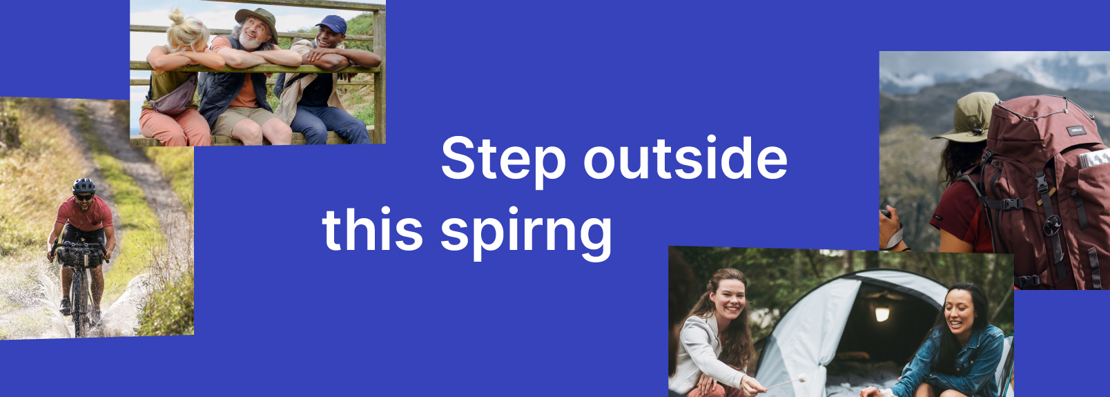 Step outside this spring