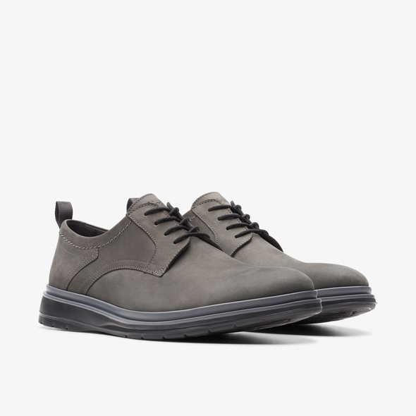 Chantry Lo Dark Grey Nubuck