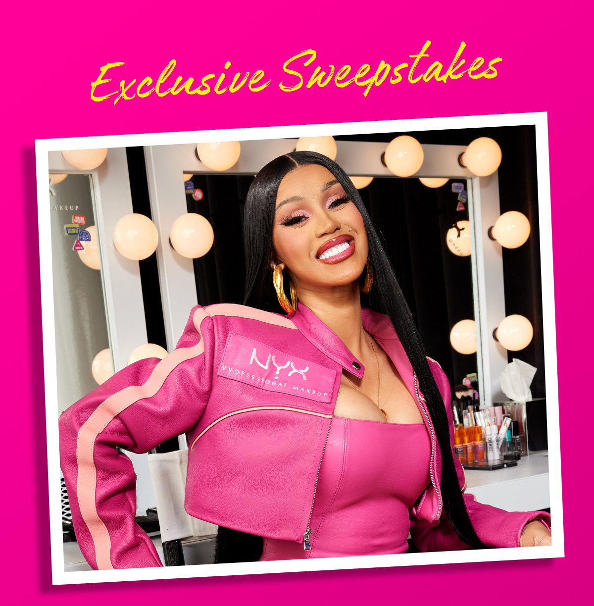 Exclusive Sweep Stakes Cardi B