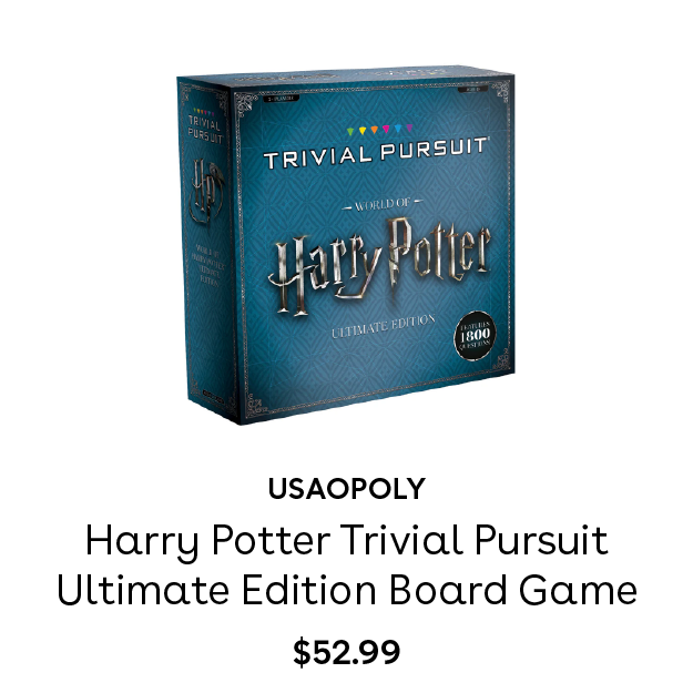 USAopoly Harry Potter Trivial Pursuit Ultimate Edition Board Game $52.99