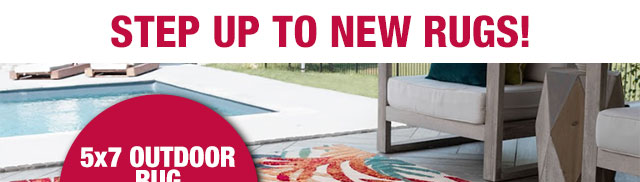 Step up to new rugs!